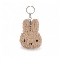 Miffy - Plush Keychain - Flat Teddy Beige - 4 Inches