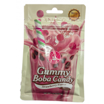 OB Gummy Boba Candy Strawberry 50g