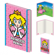 Super Mario - A5 Wiro Premium Notebook - Peach
