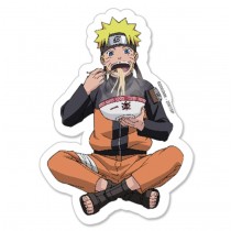 Naruto Shippuden - Die Cut Naruto Eating Ramen - Sticker