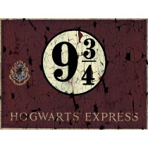 Harry Potter Large Canvas Print Hogwarts Express 9 3/4