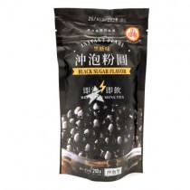WuFuYuan Bubble Tea Tapioca Pearl Black Sugar Flavour 210g