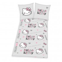 Hello Kitty Duvet Set Set Follow Me! 135 x 200 cm / 80 x 80 cm