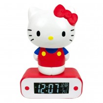 Hello Kitty Alarm Clock Lamp with Digital Light 17cm