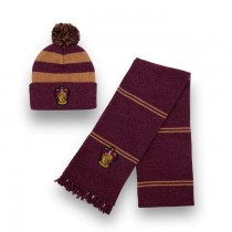 Harry Potter Gryffindor Adults Hat & Scarf Winter Set