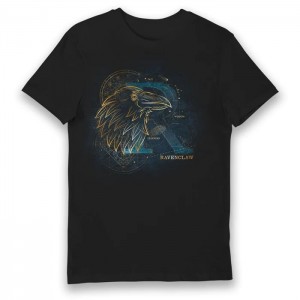 Harry Potter Ravenclaw House Glow In The Dark Adults T-shirt Extra Large