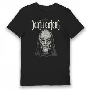 Harry Potter Death Eaters Mask Adults T-shirt Large