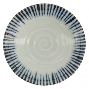 Shin Tokusa Plate Round 9.5x1.8cm