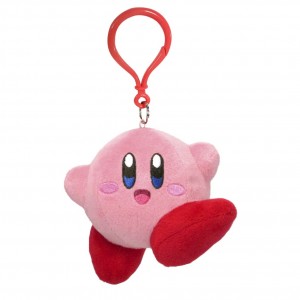 Kirby Jumping Pose Plush Dangler 3.5"