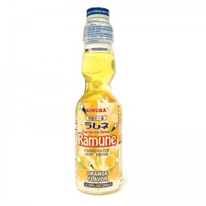 Ramune Pop Drink Orange Flavour 200ml