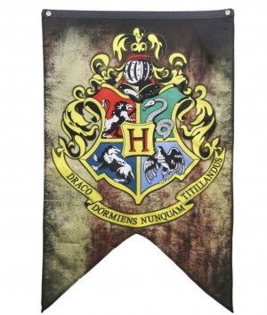 Harry Potter Tapestry Poster Flag Banner 50" x 30" Hogwarts Emblem
