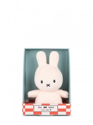 Miffy - Plush - Lucky Miffy Sitting Pink in Giftbox 4 Inches