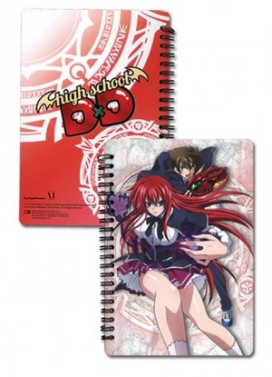 High School Dxd - Issei & Rias Spiral Notebook