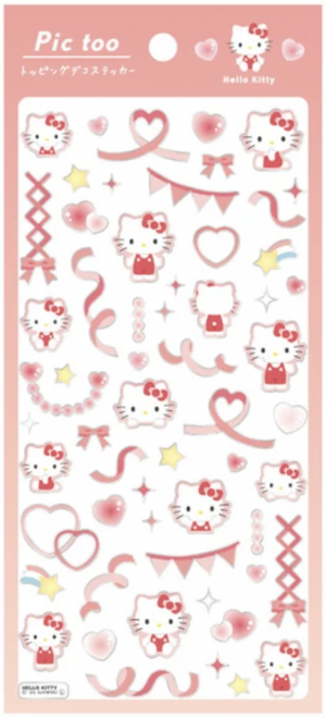 Sanrio Pic Too Stickers Hello Kitty