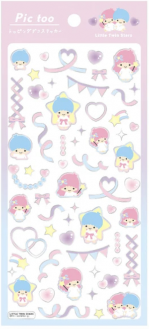 Sanrio Pic Too Stickers Little Twin Stars