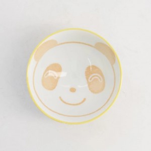 Kawaii Rice Bowl Panda 10.5x5.5cm 200ml Yellow