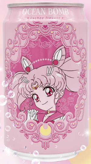 Sailor Moon YHB Ocean Bomb Sailor Chibi Moon Lychee Flavour