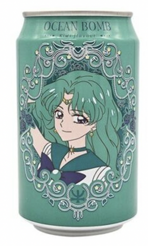 Sailor Moon YHB Ocean Bomb Sailor Neptune Kiwi Flavour 330ml