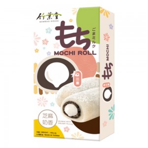 Bamboo House Q3 Mochi Roll Sesame With Creamy Filling  Flavour