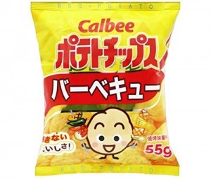 Calbee Potato Chips BBQ Flavour 105g