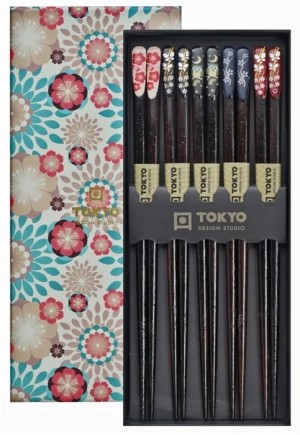 Chopstick Gift Set Nippon Floral