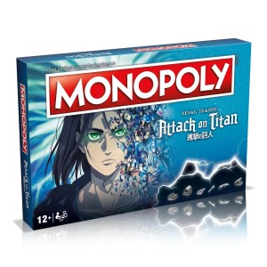 Attack on Titan The Final Season Monopoly Board Game