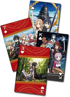 Sword Art Online - Group - Playing Cards