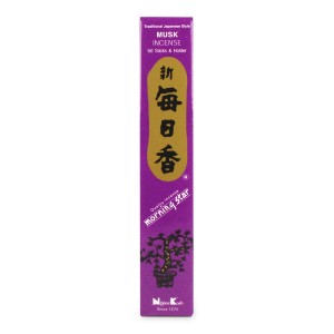 Nippon Kodo - Morning Star - Musk - 50 Incense Sticks & Holder