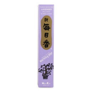 Nippon Kodo - Morning Star - Lavender - 50 Incense Sticks & Holder