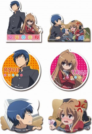 Toradora - Taiga & Ryuuji Die-Cut - Sticker Set