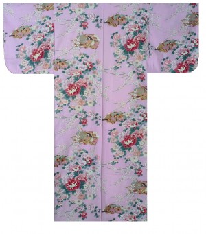 Ladies Kimono - Princess & Peony - Pink