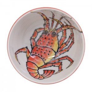 Seafood Bowl 13.2x6.8cm 500ml Lobster Red