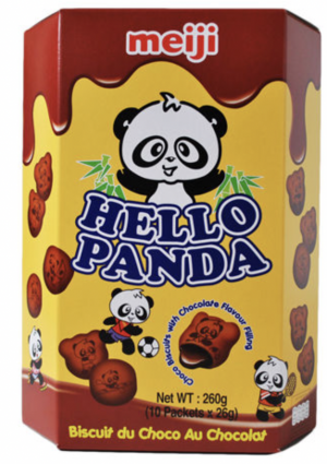 Hello Panda Cacao Biscuit Chocolate Flavoured (26g x 10 packets)
