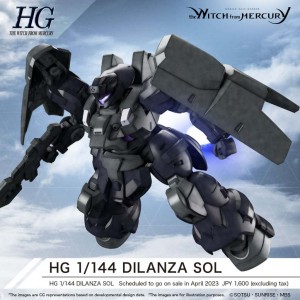 HG THE WITCH FROM MERCURY - DILENZA SOL 1/144 - GUNPLA