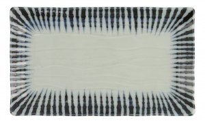 Shin Tokusa Plate 22.5x13.3x2.5cm