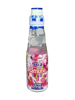 Ramune Pop Drink Lychee Flavour 200ml