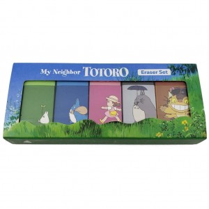 Studio Ghibli Totoro Erasers Set