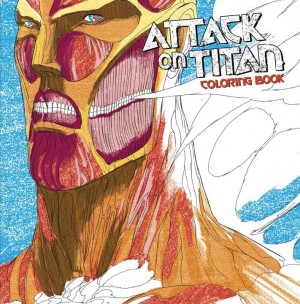 Attack On Titan, Adult Coloring Book by Hajime Isayama