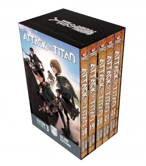 Attack on Titan Box Set Season 3 Part 2 (Vol. 18-22)