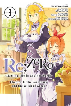 Re:ZERO -Starting Life in Another World-, Chapter 4: The Sanctuary and the Witch of Greed, Vol. 03