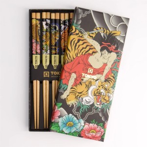 Chopstick Gift Set Yakuza Tiger