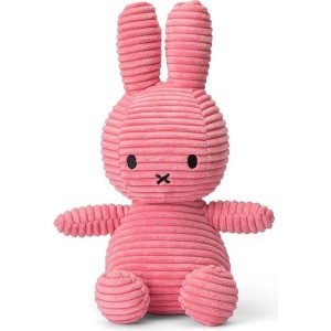 Miffy - Plush - Miffy Sitting Corduroy Bubblegum Pink 9 Inches