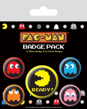 Pac-Man (PIXEL) - Badge Pack 