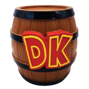 Donkey Kong - Shaped Money Bank - DK Barrel