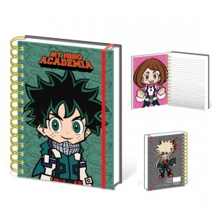 My Hero Academia - A5 Wiro Notebook - Chibi