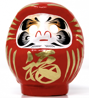 Daruma - Size 1 - Red - Safety & Success in Every Way