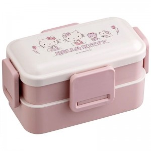 Hello Kitty - 4 Locks 2 Layers Lunch Box - Kitty-chan