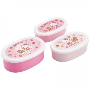 Hello Kitty - Set of 3 Lunch Box - Sweety Pink
