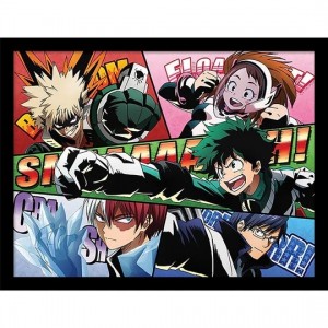 My Hero Academia - Framed Collectors Print Comic Action
