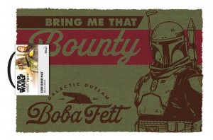 Star Wars: The Book of Boba Fett - Rubber Doormat - Bring Me That Bounty